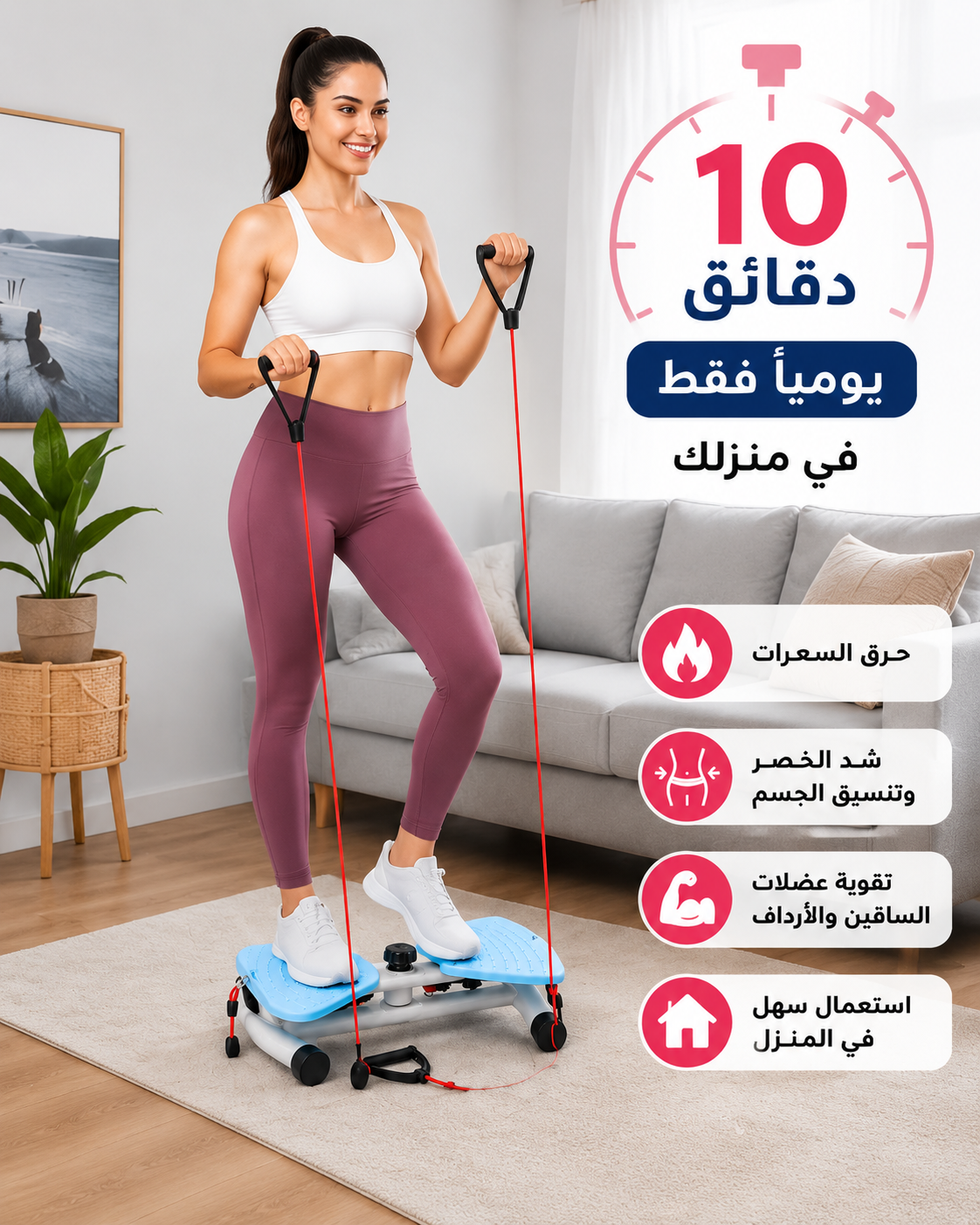 جهاز تويست ستيبر الرياضي المنزلي 2