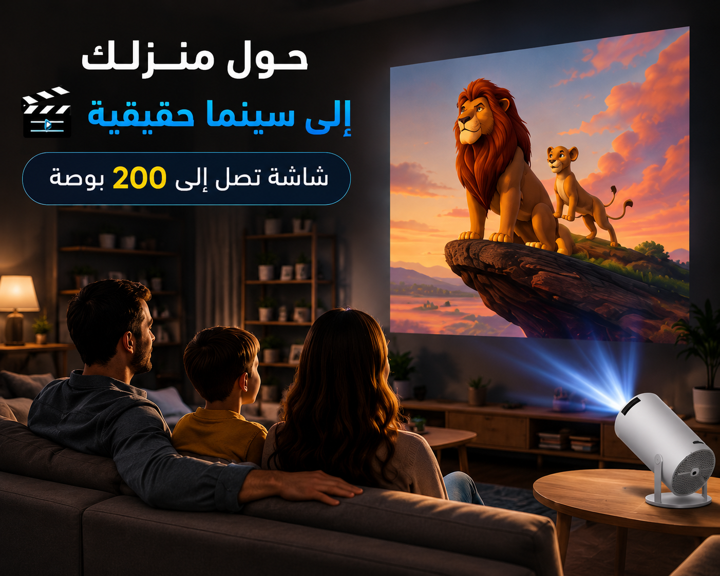 Projector HY300 PRO 4