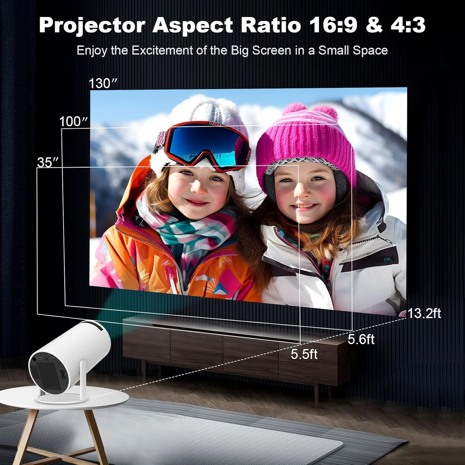 Projector HY300 PRO 5